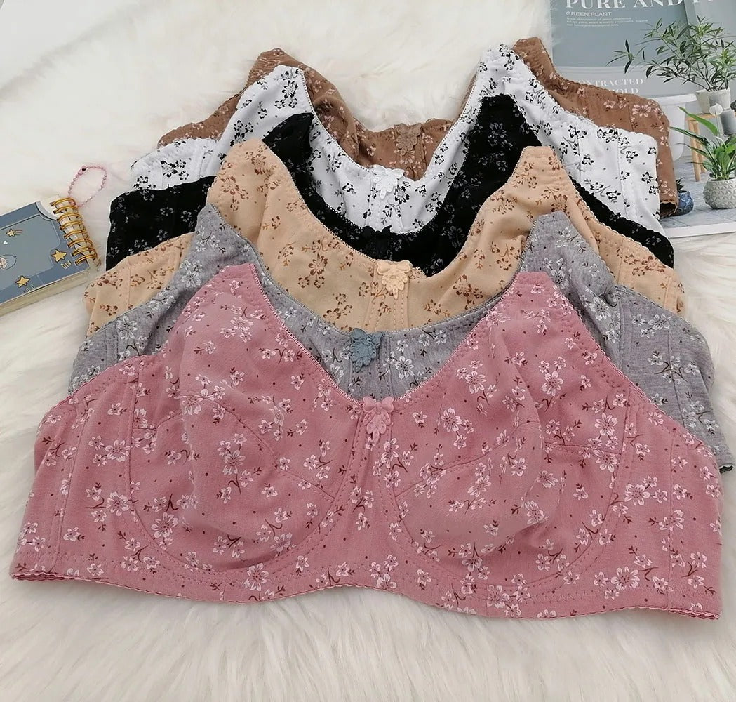 Buy 1 Get 2 Beautiful Printed Design Bras