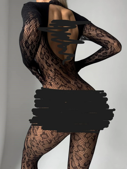 One Piece Costume bodystocking translucent bodysuit