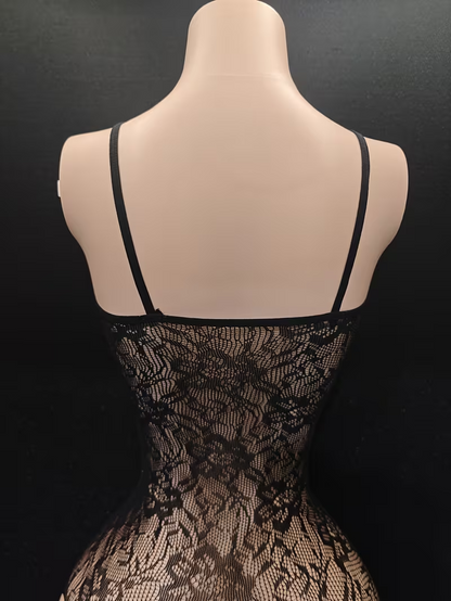 Sheer Lace High-Support Bodysuit