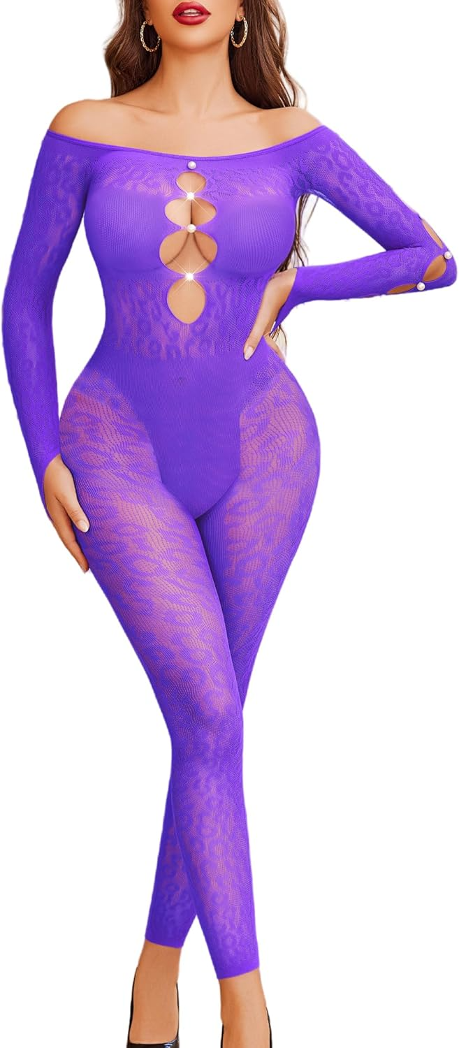 Sexy Outfit Rhinestone Body Suits Cut Out Jumpsuit